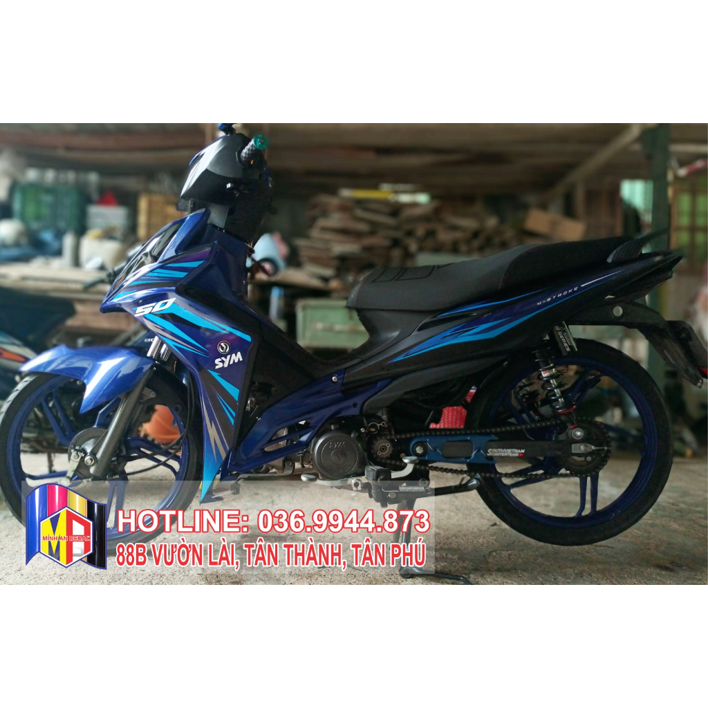 TEM GALAXY SYM 50 TEM CHỈ