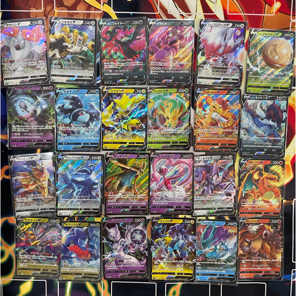 Thẻ Pokemon V Tiếng Nhật Chính Hãng Pokemon TCG Card Game
