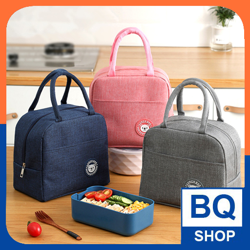 Túi giữ nhiệt, túi giữ lạnh, túi đựng cơm văn phòng cao cấp BQSHOP