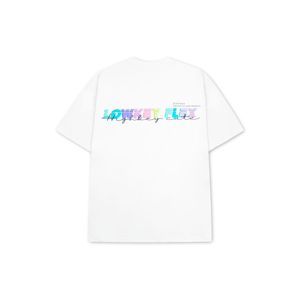 Áo Thun Unisex Dé Saint Mauve LOWKEY FLEX 100% Cotton - Local Brand chính hãng