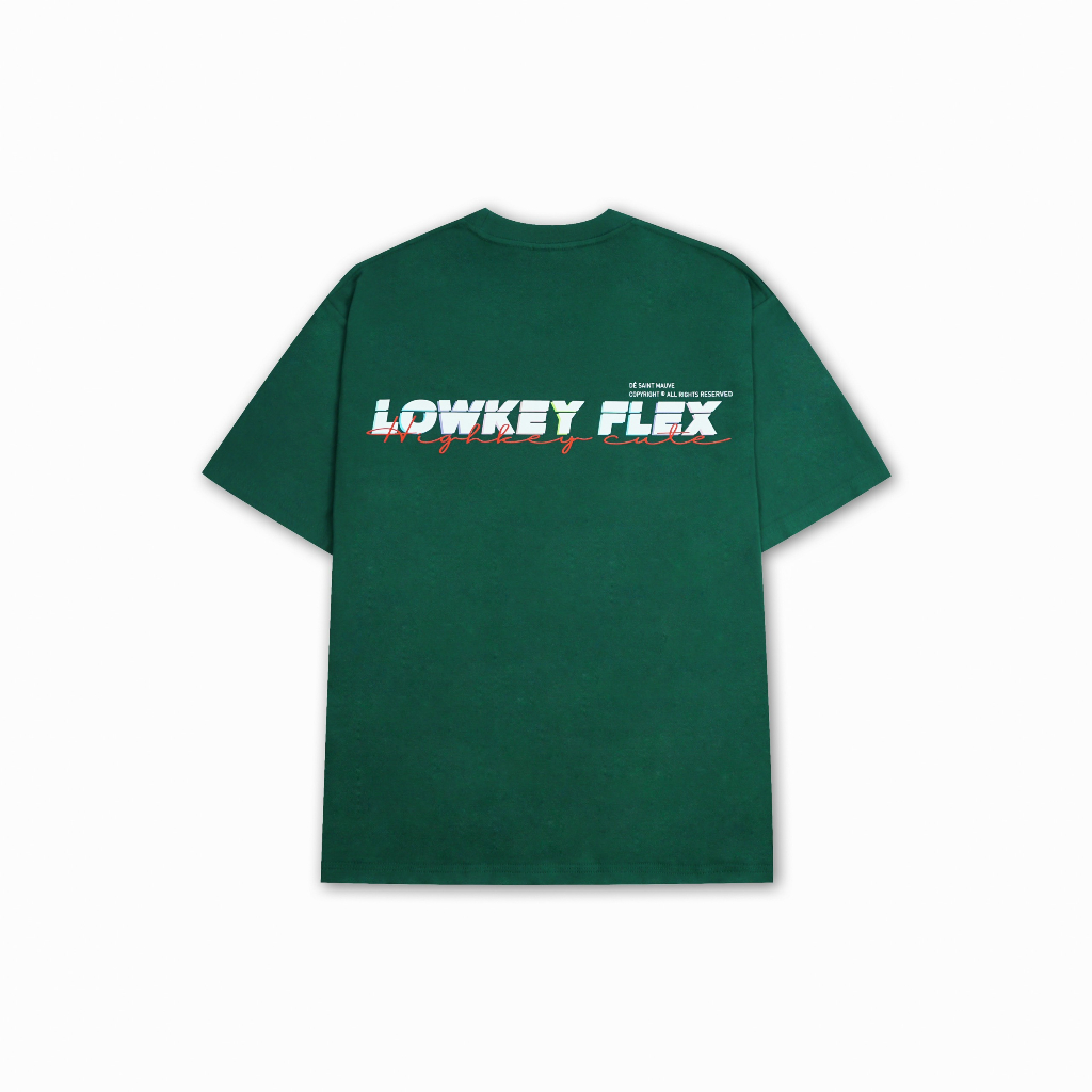 Áo Thun Unisex Dé Saint Mauve LOWKEY FLEX 100% Cotton - Local Brand chính hãng