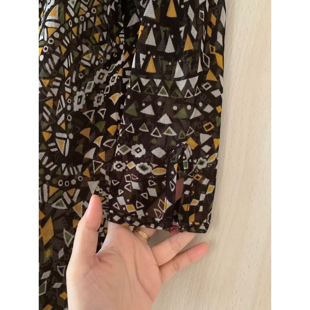 Áo voan lưới vintage CASALINGA by Tatsumiya