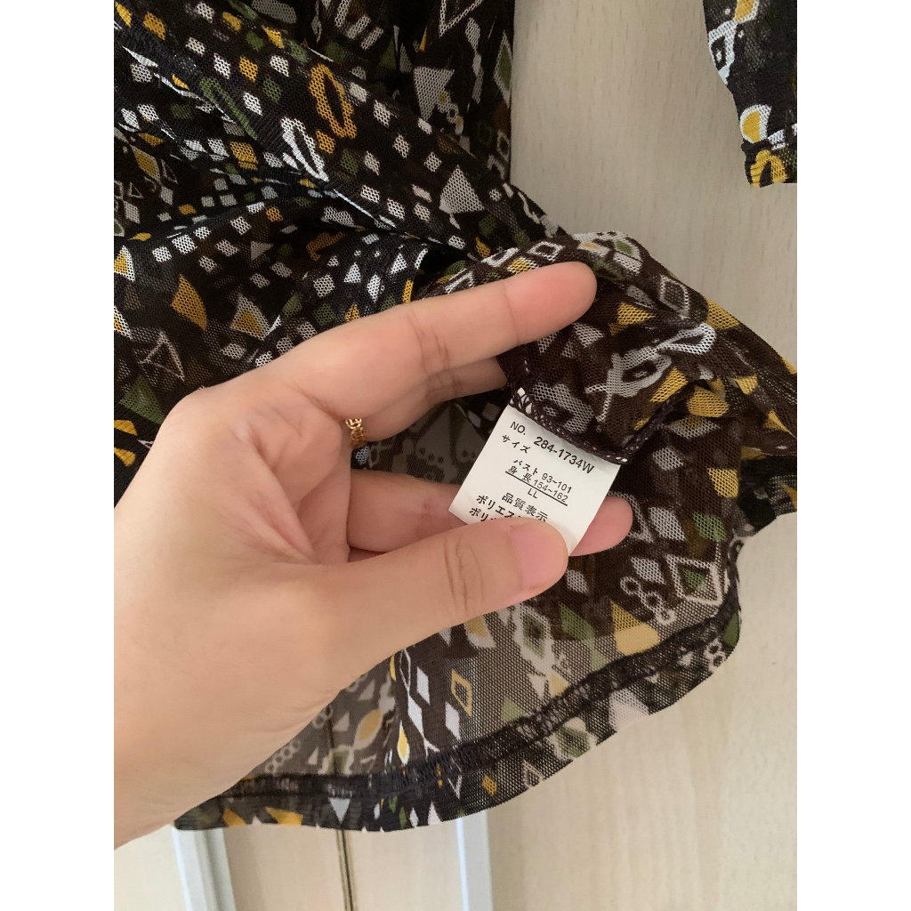 Áo voan lưới vintage CASALINGA by Tatsumiya