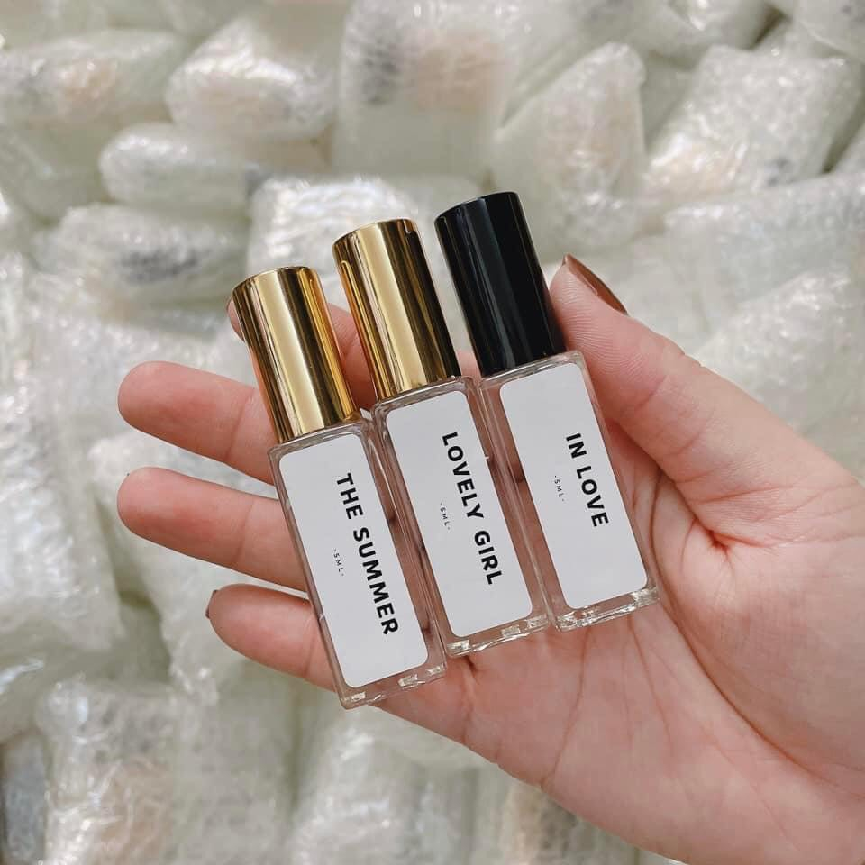 Combo 3 chai nước hoa 5ml --- 3 mùi