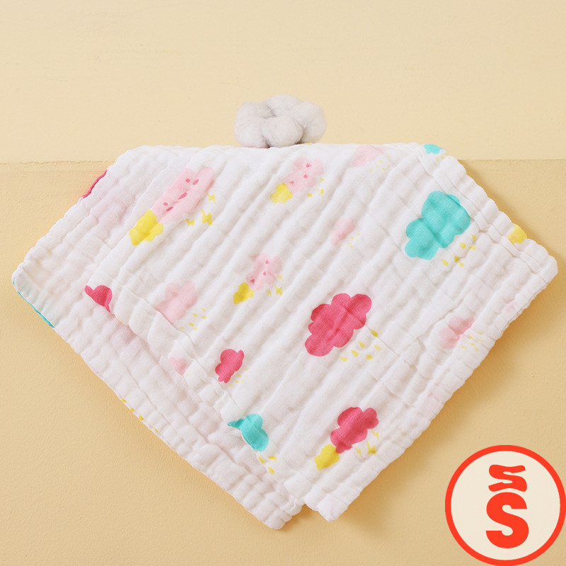 Khăn sữa xô 6 lớp rửa mặt loại dày mềm mại cho bé