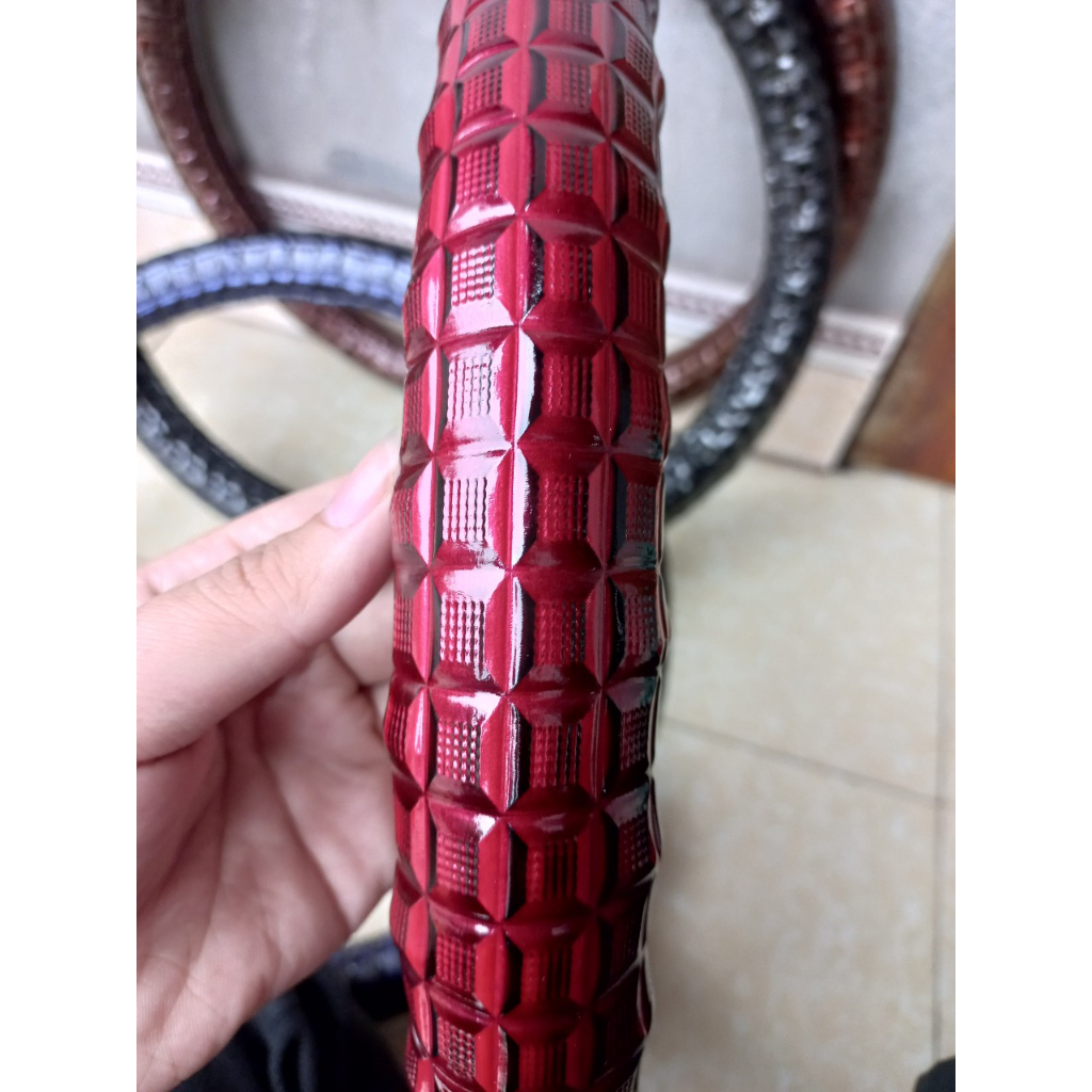 Bọc vô lăng VÂN KIM CƯƠNG cho các dòng xe