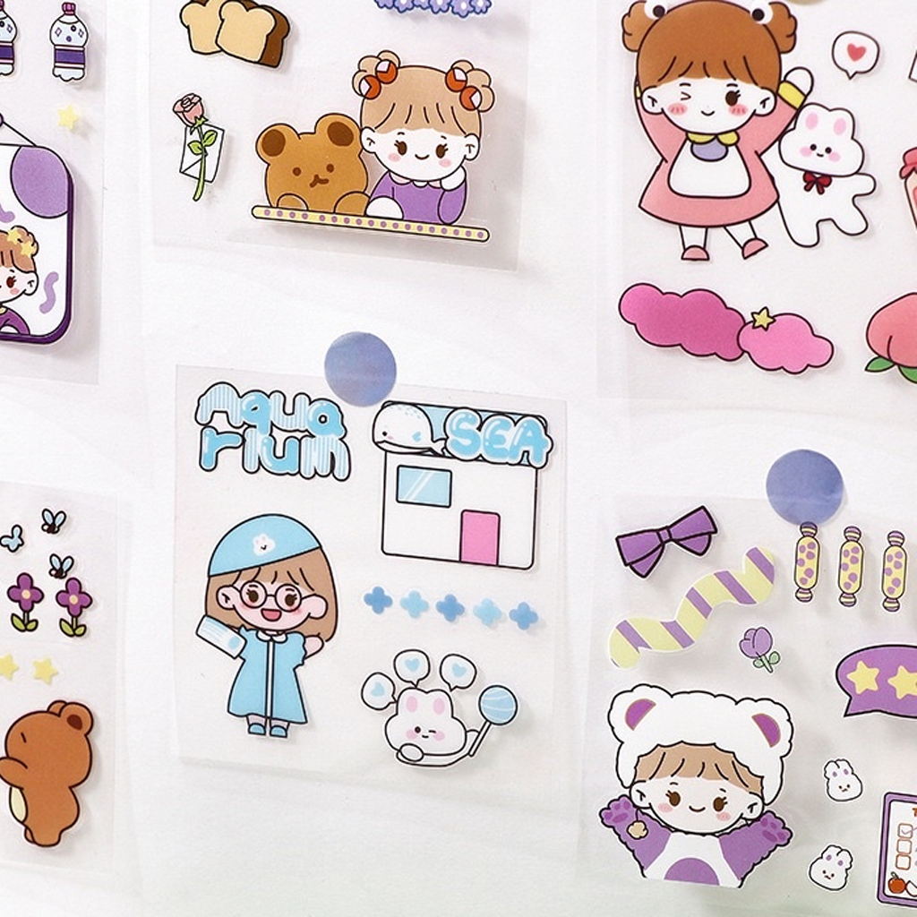 Quà tặng Bộ Sticker cỡ nhỏ ngẫu nhiên