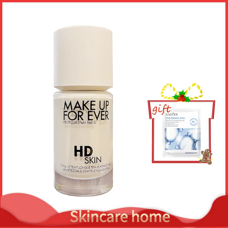 MAKE UP FOR EVER Kem Nền Trang Điểm Không Đường May HD 30ml