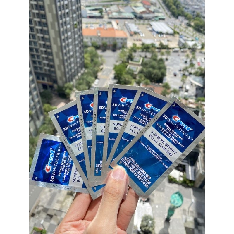 Crest 3D Whitestrips Supreme Bright Teeth Whitening Strips