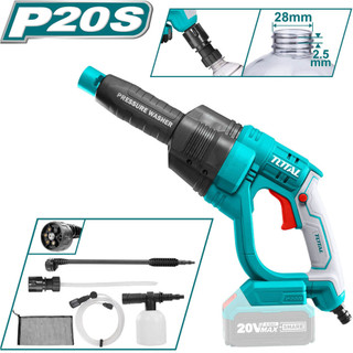 20V Thân máy xịt rửa dùng pin Total TPWLI2008 (Không kèm pin và sạc)