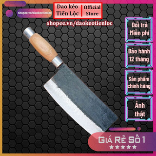 Dao chặt xương nhà bếp thép nhíp xe ô tô rèn thủ công sắc bén