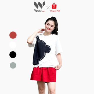 Áo Đắp Mickey WEST SCENT Vải Cotton 100% Mềm Mỏng Thông Thoáng Thấm Hút Mồ Hôi Trẻ Trung Năng Động Có Big Size