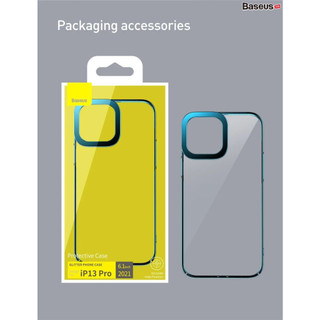 Baseus ốp lưng nhựa cứng trong suốt baseus glitter case dùng cho iphone 13/13 pro/13 pro max 2021