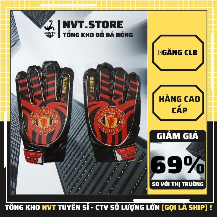 Bao găng tay thủ môn trẻ em siêu dính, bao găng tay bắt bóng đá bóng trẻ em giá rẻ kết hợp da PU loại 1 - NVT.Store.vn