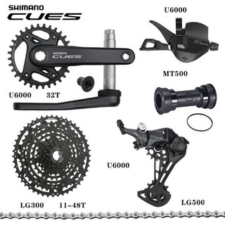 Bộ group xe đạp shimano cues u4000 u6000 1x9 / 2x9/ 1x10 / 1x11