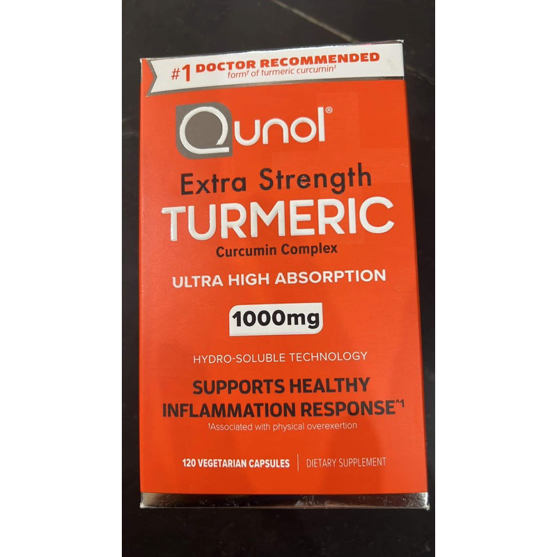Viên uống tinh chất nghệ Qunol Extra Strength Turmeric 1000mg  120 Softgels