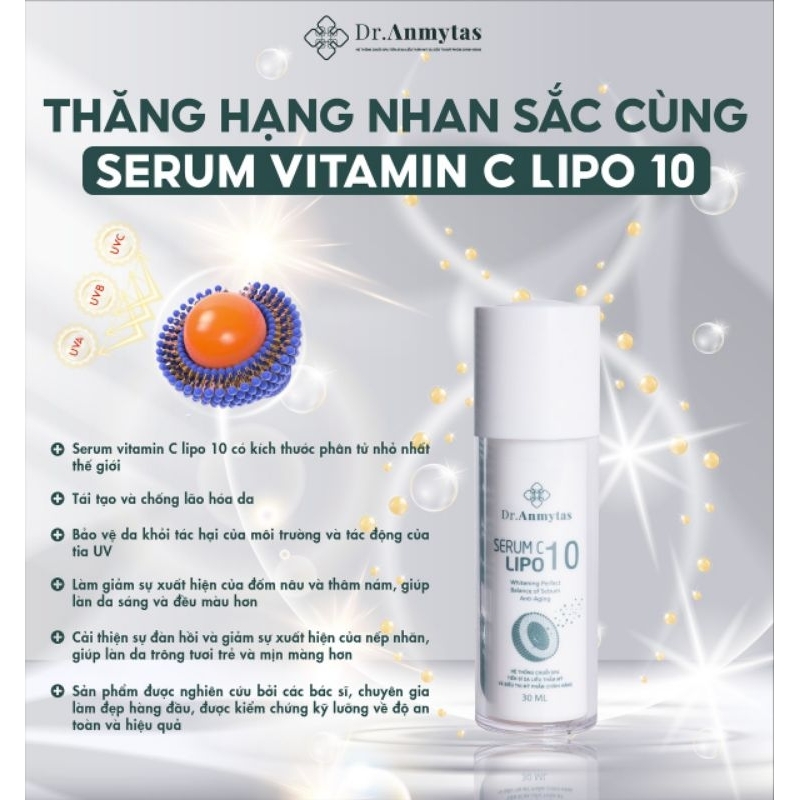 🍀Siêu Cấp🍀 Vitamin C Phân Tử Nhỏ Nhất Thế Giới Dr.Anmytas