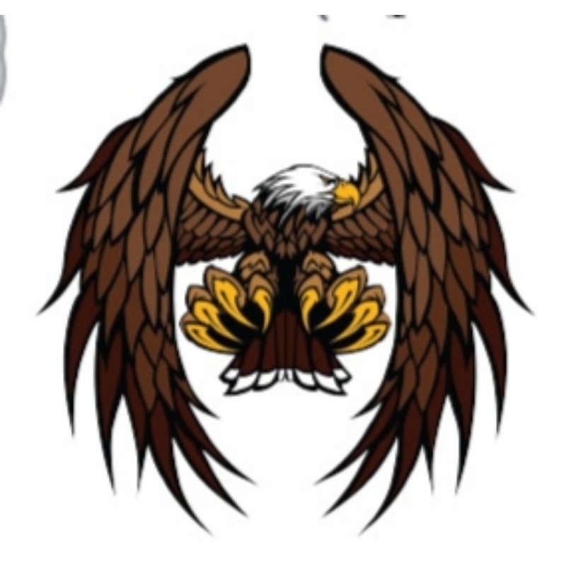 Hình ủi ép nhiệt, in áo. Mẫu Haley Davidson HD2 size15-28cm