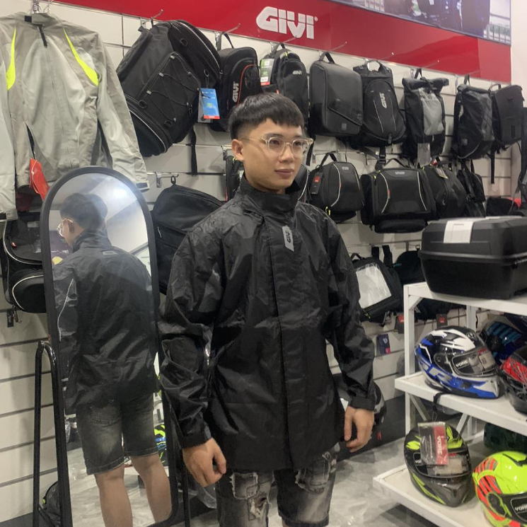 Áo Mưa Bộ GIVI RRS06 - Bộ áo mưa người lớn Givi RRS06 chính hãng cao cấp - Biker Sài Gòn