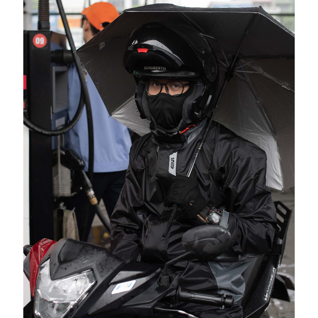 Áo Mưa Bộ Givi RRS07 Đen Xám Chính Hãng - Biker Chính Hãng