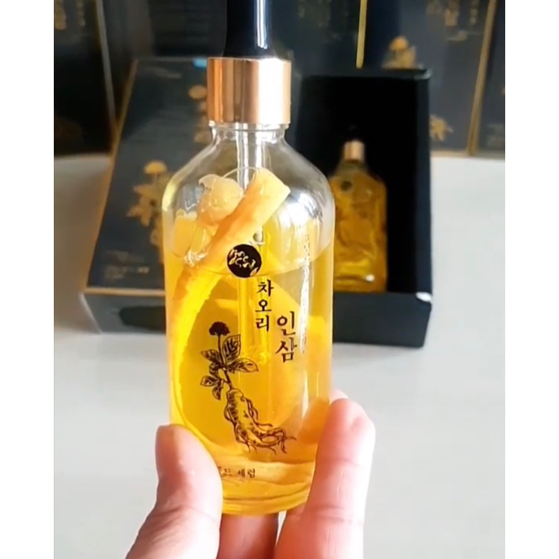 Serum nhân SÂM tươi Hàn Quốc . bí quyết cho làn da sáng đẹp . giúp giảm thâm và ngăn ngừa sạm da , giúp trẻ hóa da .....