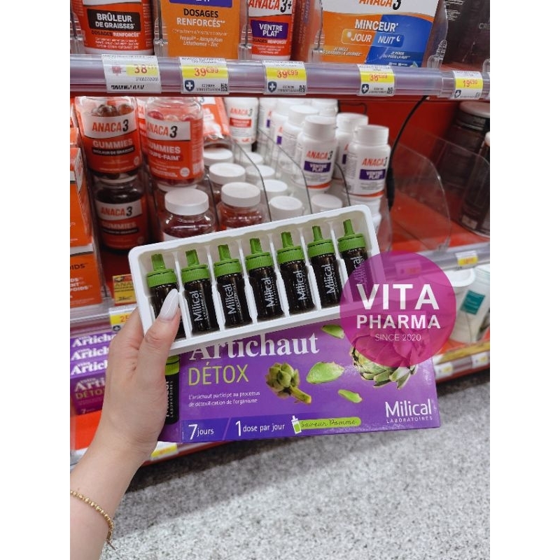 Thải Độc Gan Chiết Xuất Hoa Atiso Extra Artichaut Detox  - Pháp