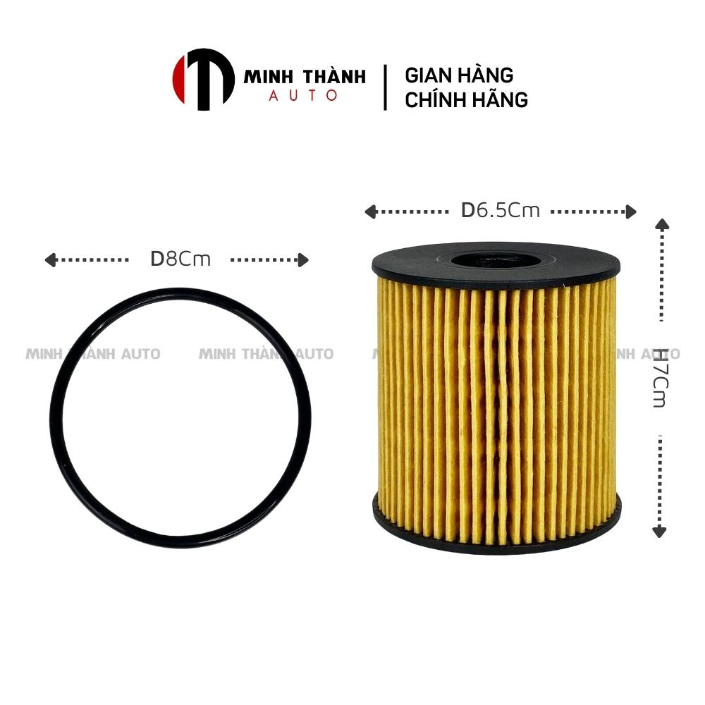 Lọc nhớt động cơ, lọc dầu xe Ford Transit  loại thẳng, mã: 6C1Q6744AA/ 6C1Q6744BA /1373069