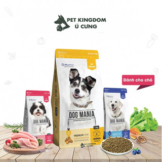 Thức ăn hạt cho chó dog mania gói 500g, 1kg