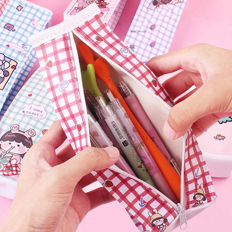 Túi Đựng Bút Hình Hộp Sữa Dễ Thương Chất Lượng Cao, túi văn phòng phẩm học sinh