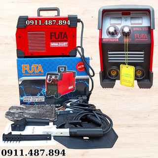 Máy hàn điện tử futa mma-250, máy hàn que chính hãng futa công nghệ inverter igbt hàn công trình kéo que 2li6 - 3li2