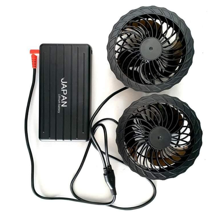 bộ pin áo quạt điều hoà nhật bản 40000mah