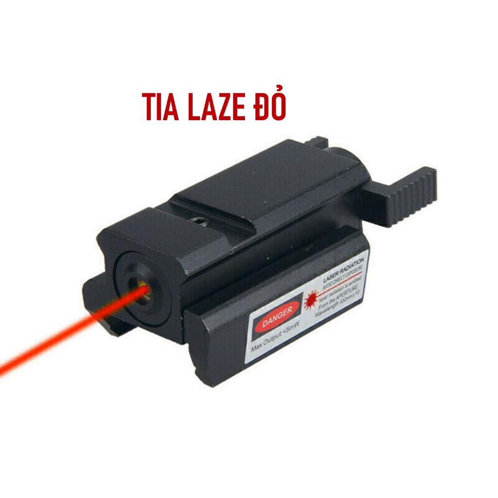 Đèn LAZE Con GlÁN Kim Loại Tia Đỏ Chân 11mm và 20mm - Đô Shop