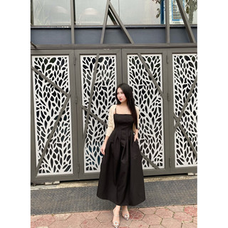 Váy Thiết Kế kèm Áo Khoác Cardigan sang chảnh đi dự tiệc