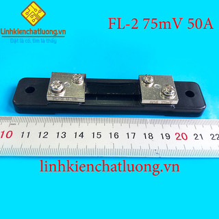 Điện trở shunt 50a fl-2 75mv chính hãng hua