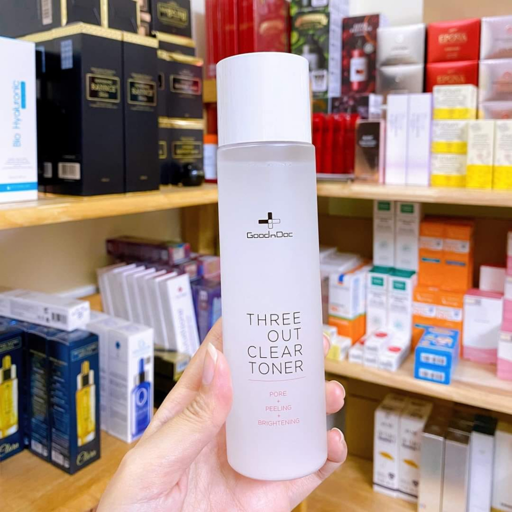 Nước Cân Bằng Da Goodndoc Three Out Clear Toner