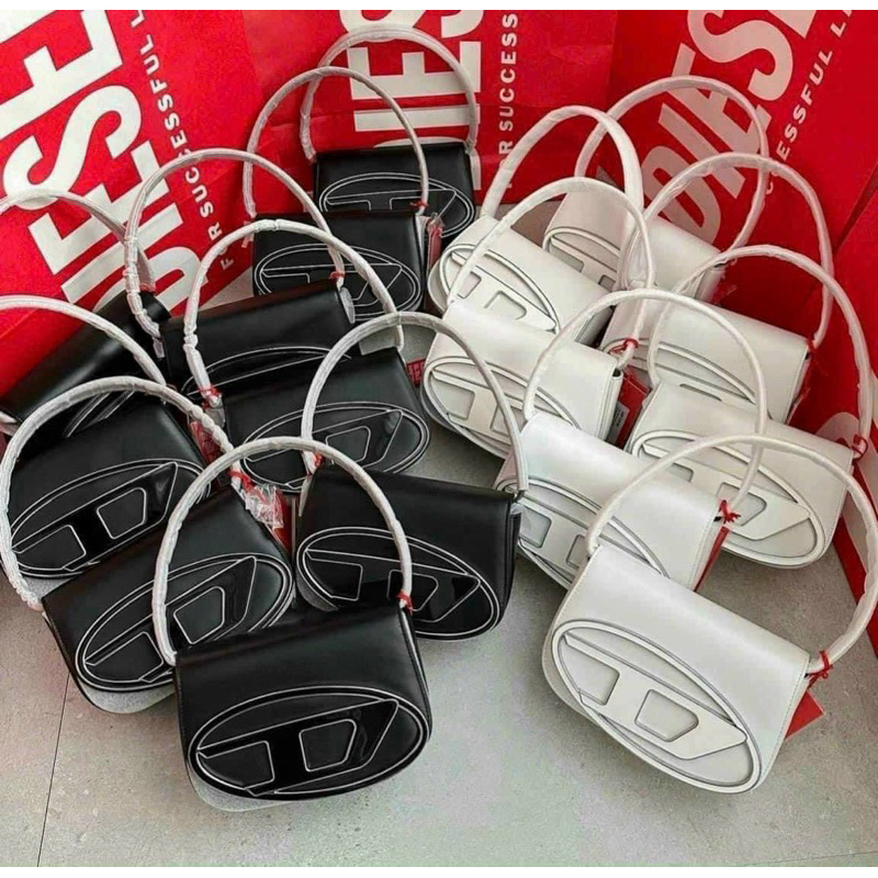 Túi kẹp nách DIEsel full box túi giấy kèm dây đeo .Thuỷ túi2k