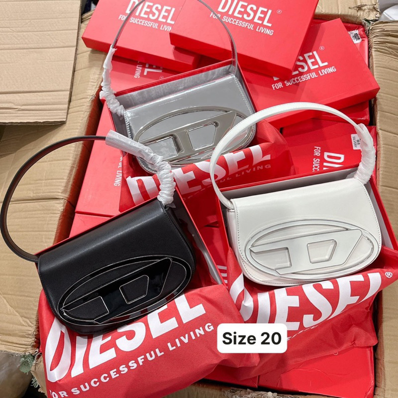 Túi kẹp nách DIEsel full box túi giấy kèm dây đeo .Thuỷ túi2k