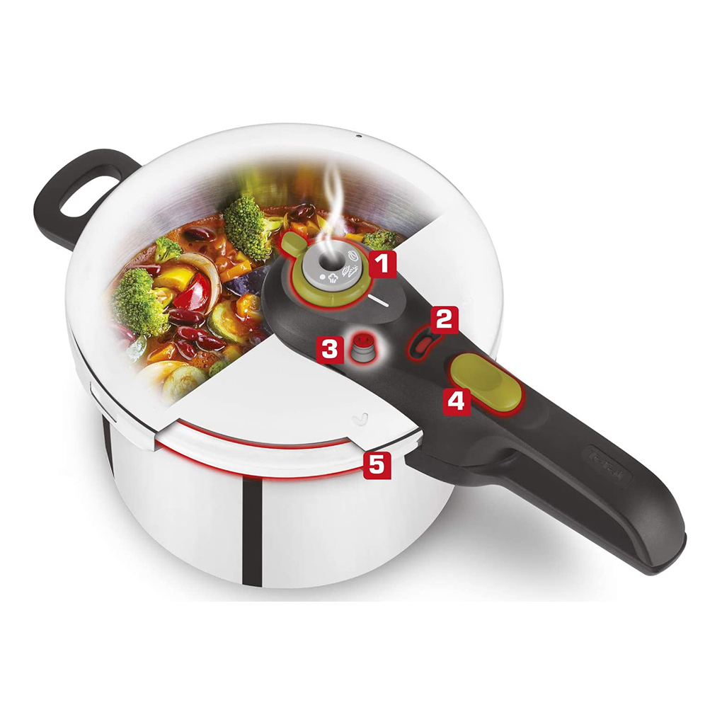 Nồi áp suất cơ inox Tefal Secure 5 Neo 4L P2534237