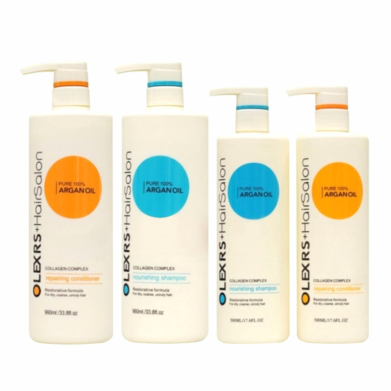 Cặp Dầu Gội Xả Olexrs Hair Salon 500ml-960ml Cho Tóc Khô Xơ Hư Tổn Tóc Gàu Ngăn Rụng Tóc