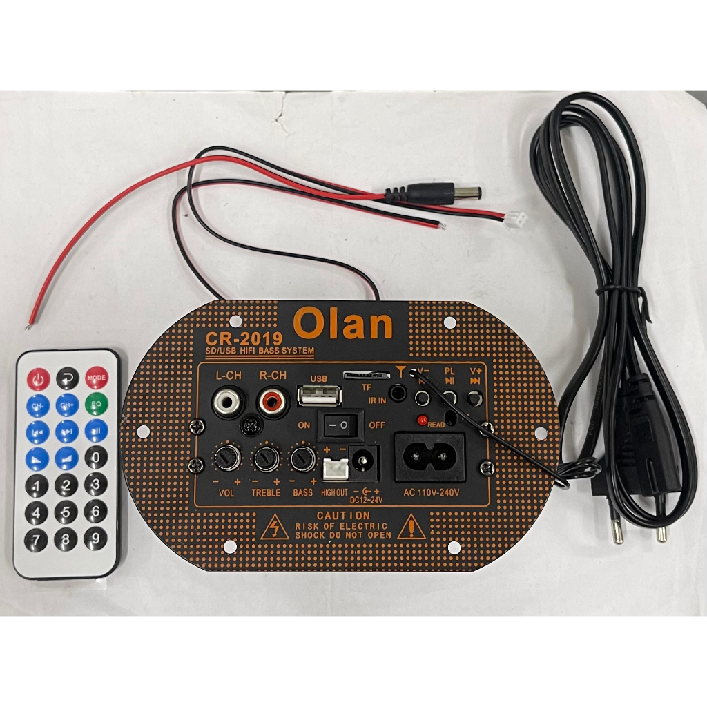 Mạch loa ống crow bluetooth