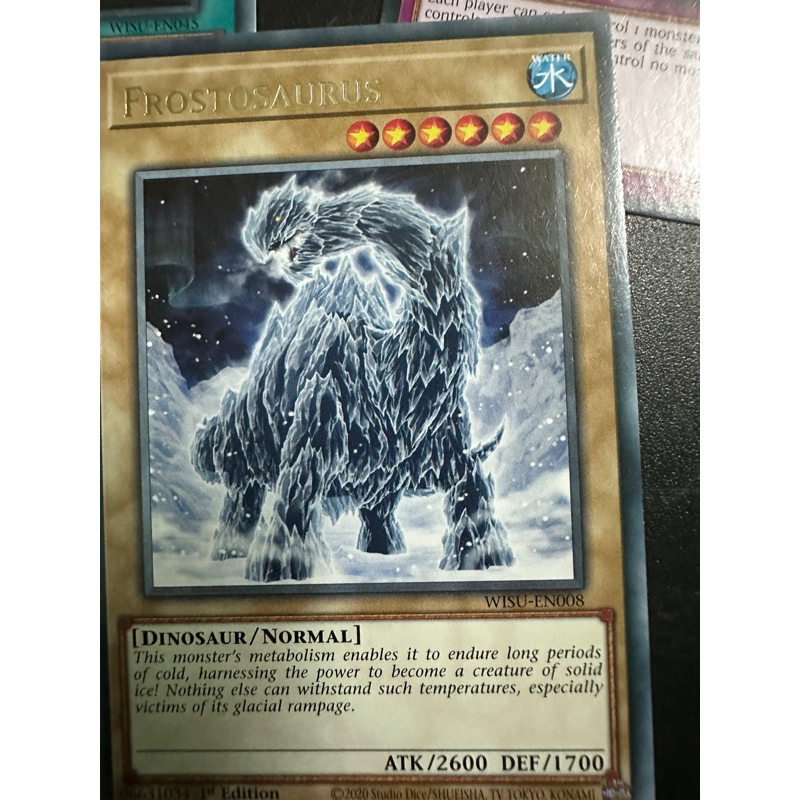 bài yugioh: frostosaurus