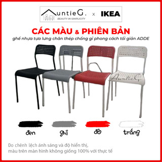 Combo 4 ghế ikea adde