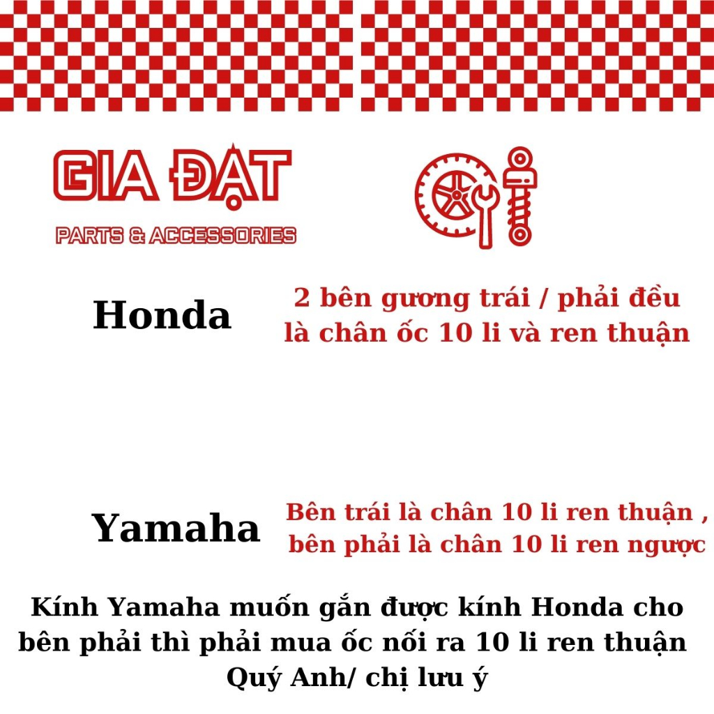 Gương / Kính chiếu hậu xe Sh Mode ZIN VN