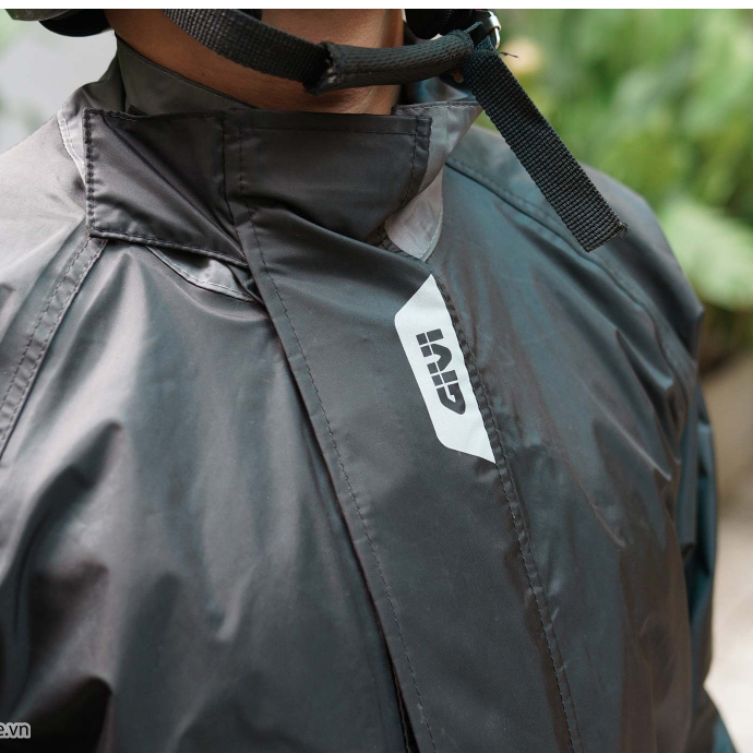 Áo Mưa Bộ Givi RRS07 Đen Xám Chính Hãng - Biker Chính Hãng
