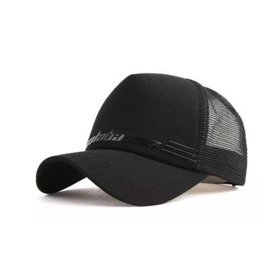 PREMI3R Mũ lưỡi trai CALABA meshcap allblack NB032 - L phong cách Hàn Quốc Mũ lưỡi trai