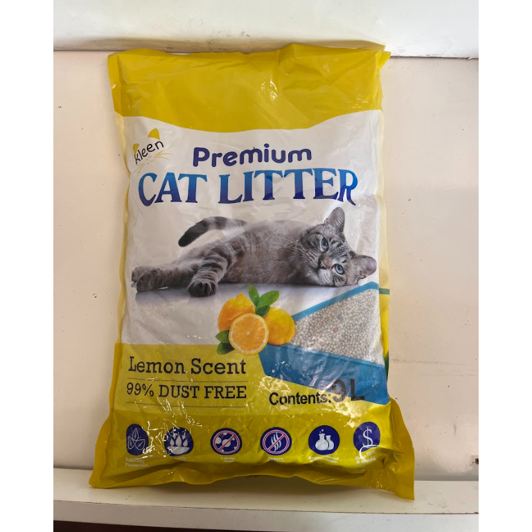 Combo 1 Túi Cát Vệ Sinh Mèo Kèm 3 Thanh Súp Thưởng Snack Mèo, Combo Chăm Sóc Mèo, Cát Mèo Giá Rẻ - CM08