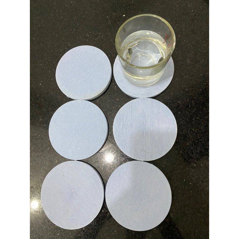 Sale ComBo bộ 6 miếng lót ly đá dianomite thấm hút nước