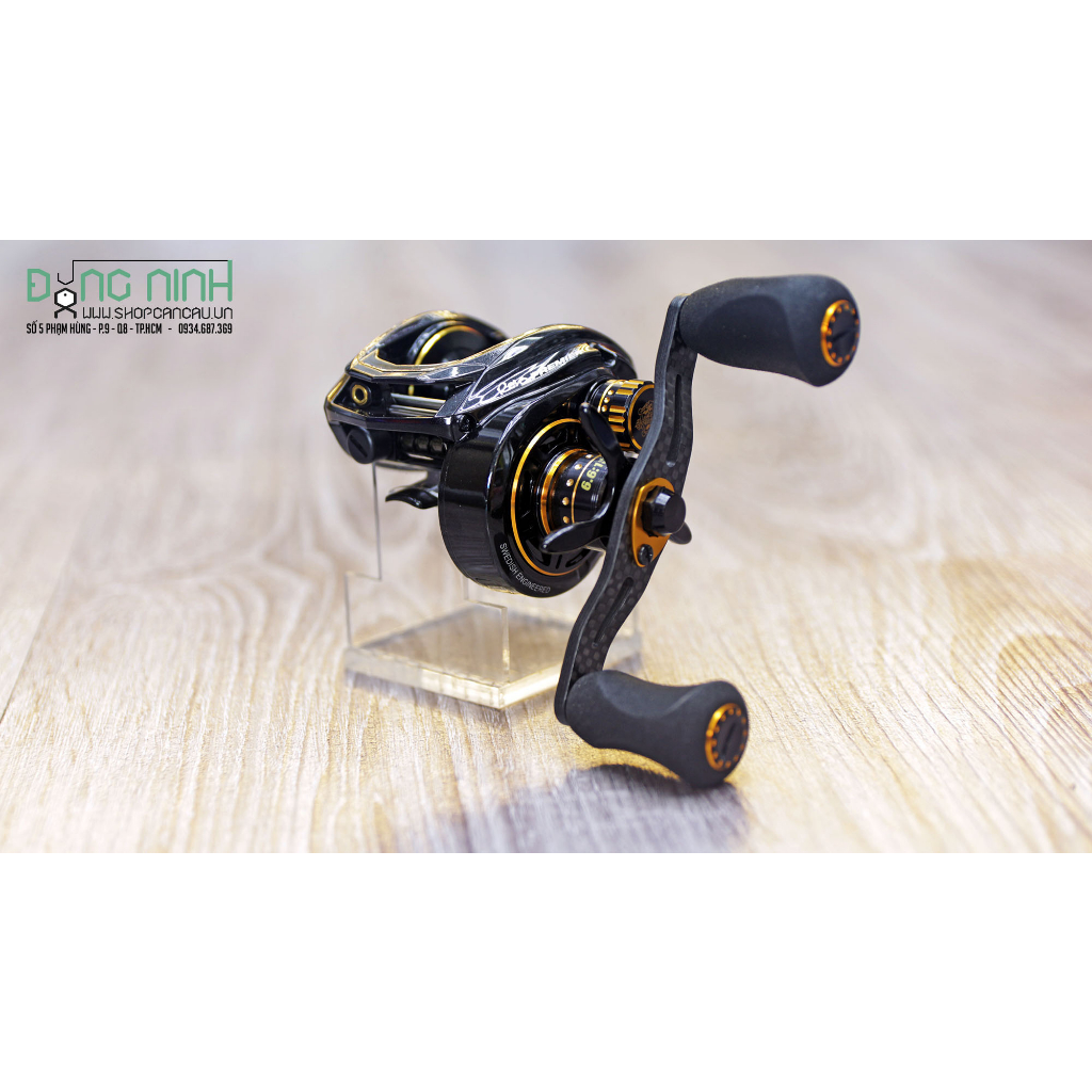 Máy câu ngang Abu Garcia Revo 4 Premier PRM-L - Made in Korea