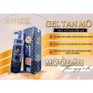 KEM GEL TAN MỠ BỤNG HUỲNH ĐỖ (mua 2chai chỉ 300K)