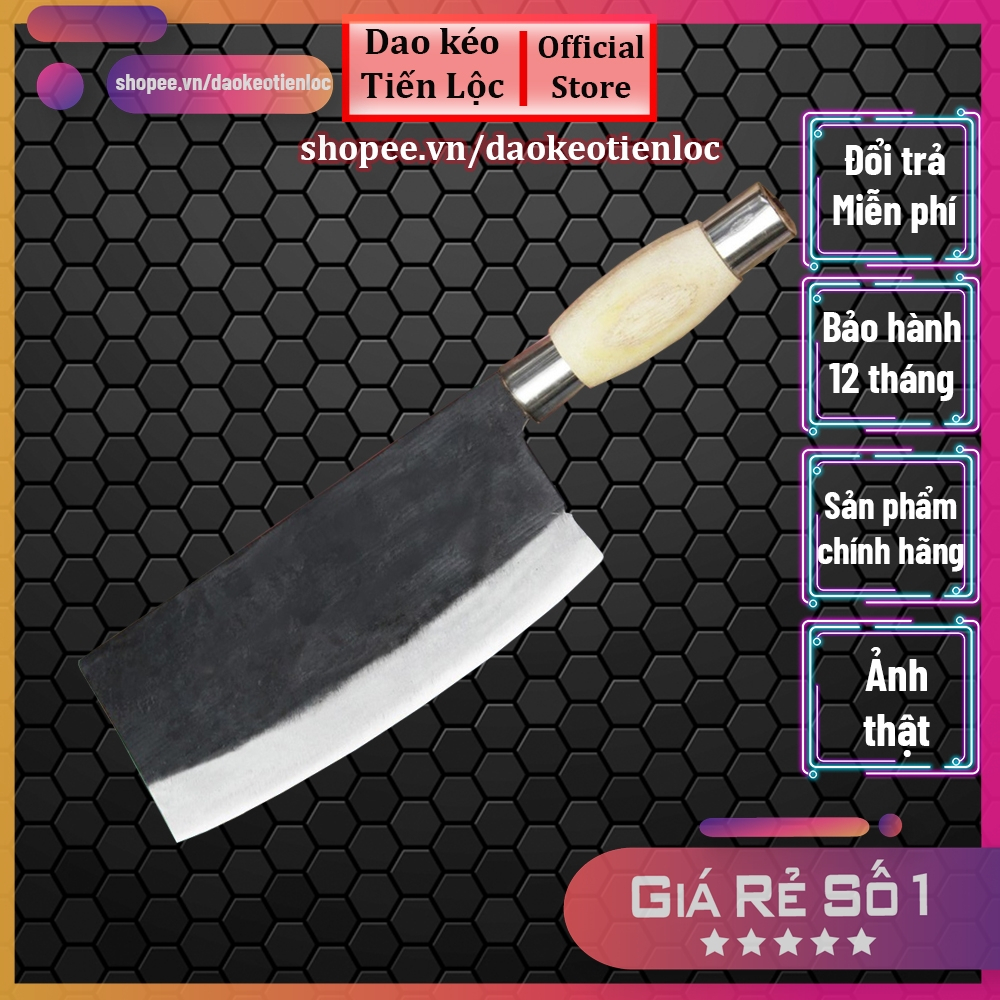 Dao chặt xương ống dao chặt thịt gà thép nhíp ô tô